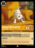 Lorcana Die Tintenlande 3-004b C Dalmatiner Welpe Bernstein