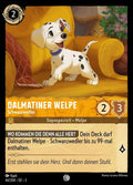 Lorcana Die Tintenlande 3-004d C Dalmatiner Welpe Bernstein