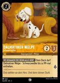 Lorcana Die Tintenlande 3-004e C Dalmatiner Welpe Bernstein