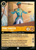Lorcana Azurblaues Meer 6-009 UC Prinz Naveen Bernstein