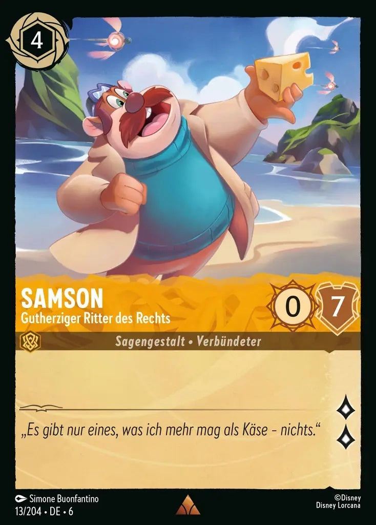 Lorcana Azurblaues Meer 6-013 R Samson Bernstein