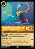 Lorcana Azurblaues Meer 6-017 UC Präsident des Hohen Rats Bernstein