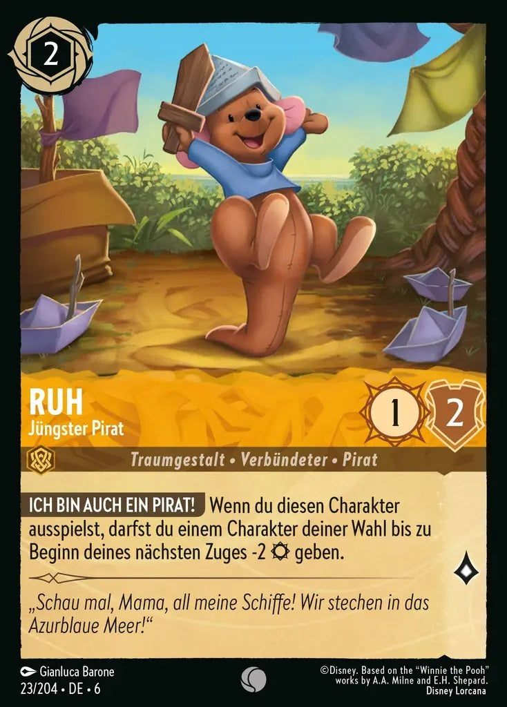 Lorcana Azurblaues Meer 6-023 C Ruh Bernstein