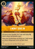 Lorcana Azurblaues Meer 6-028 C I won´t give in Bernstein