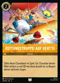 Lorcana Azurblaues Meer 6-029 UC Rettungstruppe auf Geht`s! Bernstein