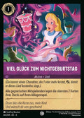 Lorcana Azurblaues Meer 6-060 C Viel Glück zum Nichtgeburtstag Amethyst