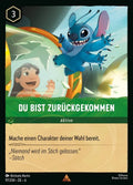 Lorcana Azurblaues Meer 6-097 R Du bist zurückgekommen Smaragd