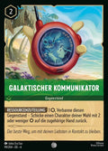 Lorcana Azurblaues Meer 6-099 C Galaktischer Kommunikator Smaragd