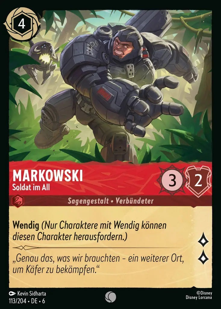 Lorcana Azurblaues Meer 6-113 C Markowski Rubin