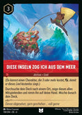 Lorcana Azurblaues Meer 6-130 UC Diese Inseln zog ich aus dem Meer Rubin
