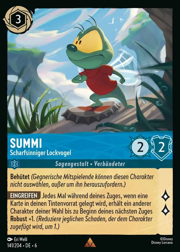 Lorcana Azurblaues Meer 6-141 R Summi Saphir