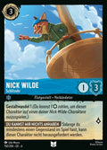 Lorcana Azurblaues Meer 6-150 UC Nick Wilde Saphir
