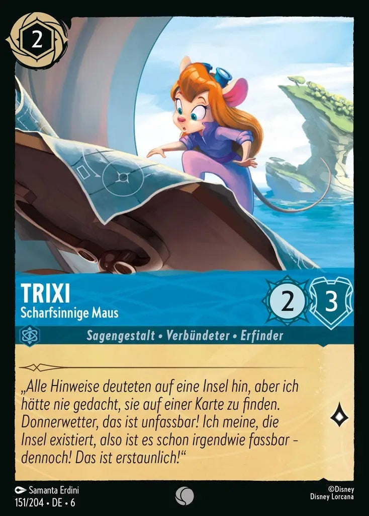 Lorcana Azurblaues Meer 6-151 C Trixi Saphir