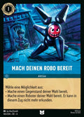 Lorcana Azurblaues Meer 6-165 UC Nach deinem Robo bereit Saphir