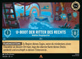 Lorcana Azurblaues Meer 6-169 R U-Boot der Ritter des Rechts Saphir