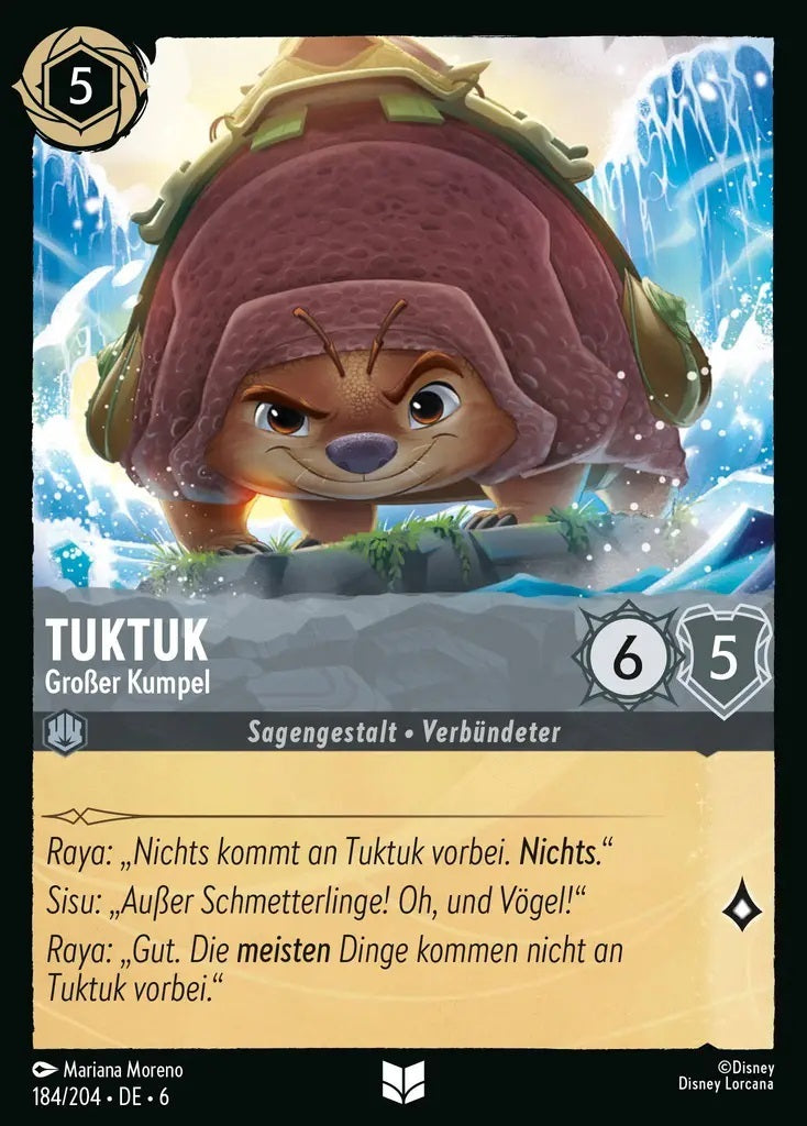 Lorcana Azurblaues Meer 6-184 UC Tuktuk Stahl