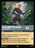 Lorcana Azurblaues Meer 6-191 R Sergeant Calhoun Stahl