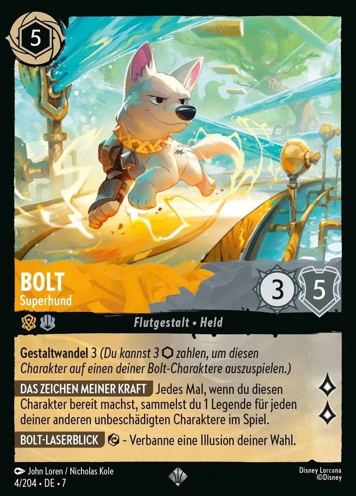 Lorcana Archazias Insel 7-004 SR Bolt Bernstein