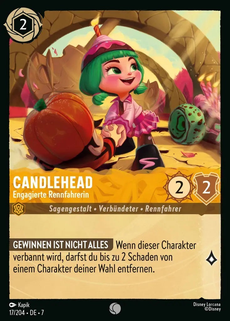 Lorcana Archazias Insel 7-017 C Candlehead Bernstein