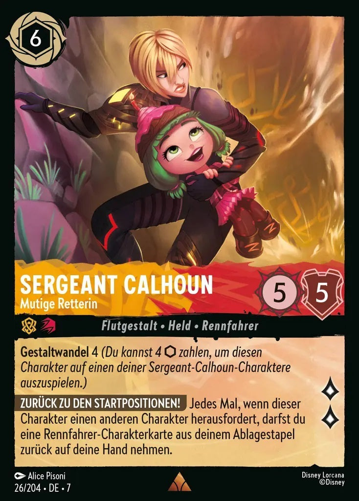 Lorcana Archazias Insel 7-026 R Sergeant Calhoun Bernstein