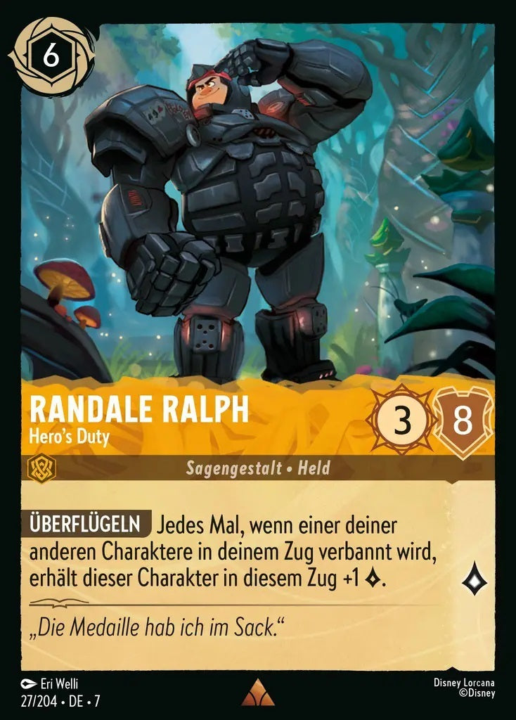 Lorcana Archazias Insel 7-027 R Randale Ralph Bernstein