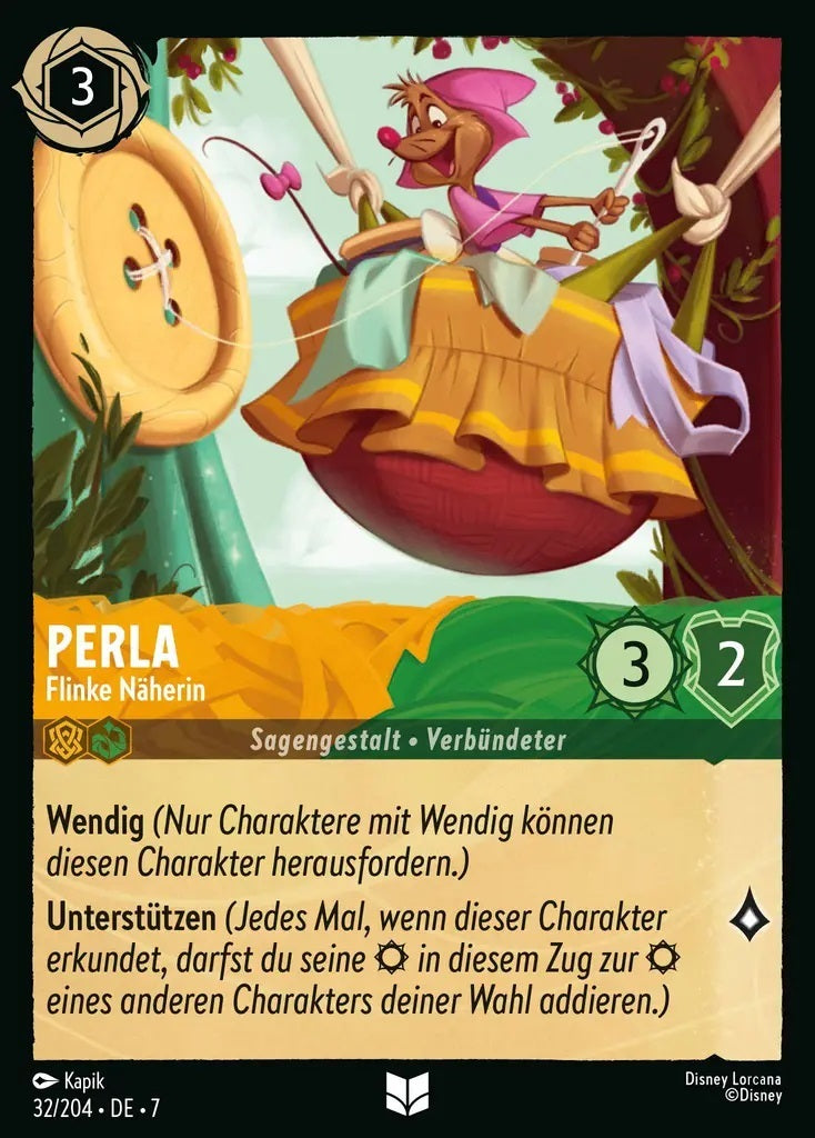 Lorcana Archazias Insel 7-032 UC Perla Bernstein