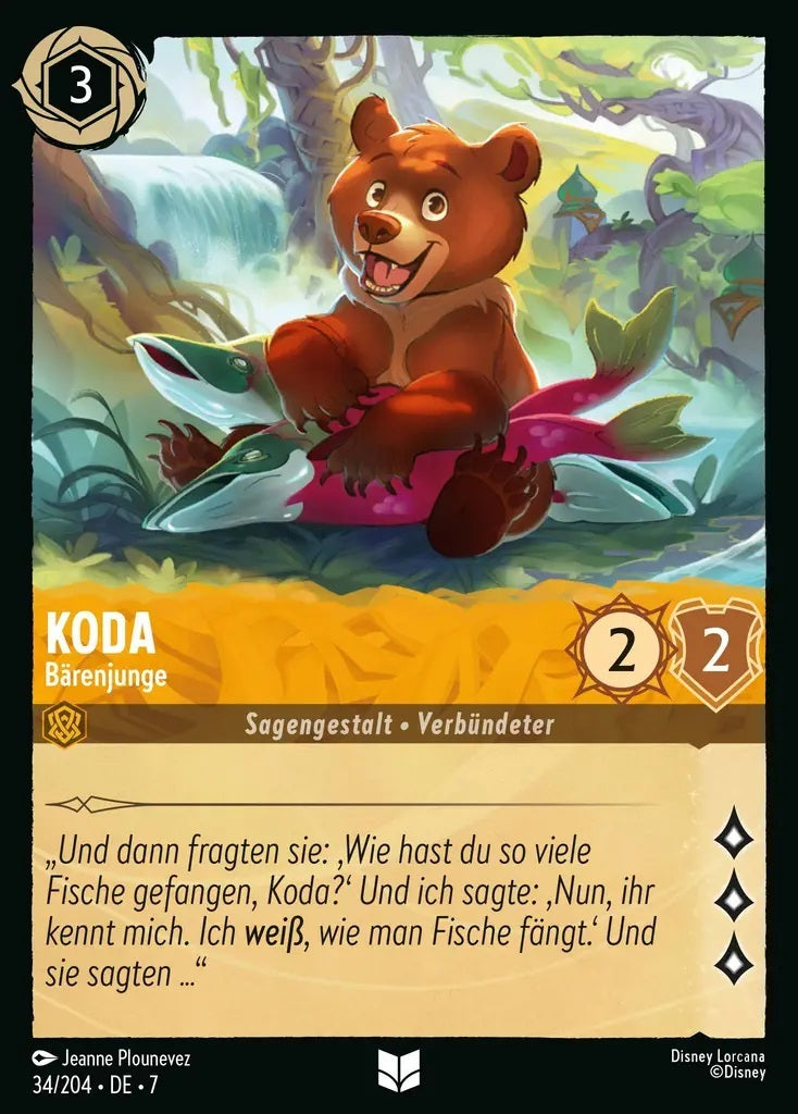 Lorcana Archazias Insel 7-034 UC Koda Bernstein