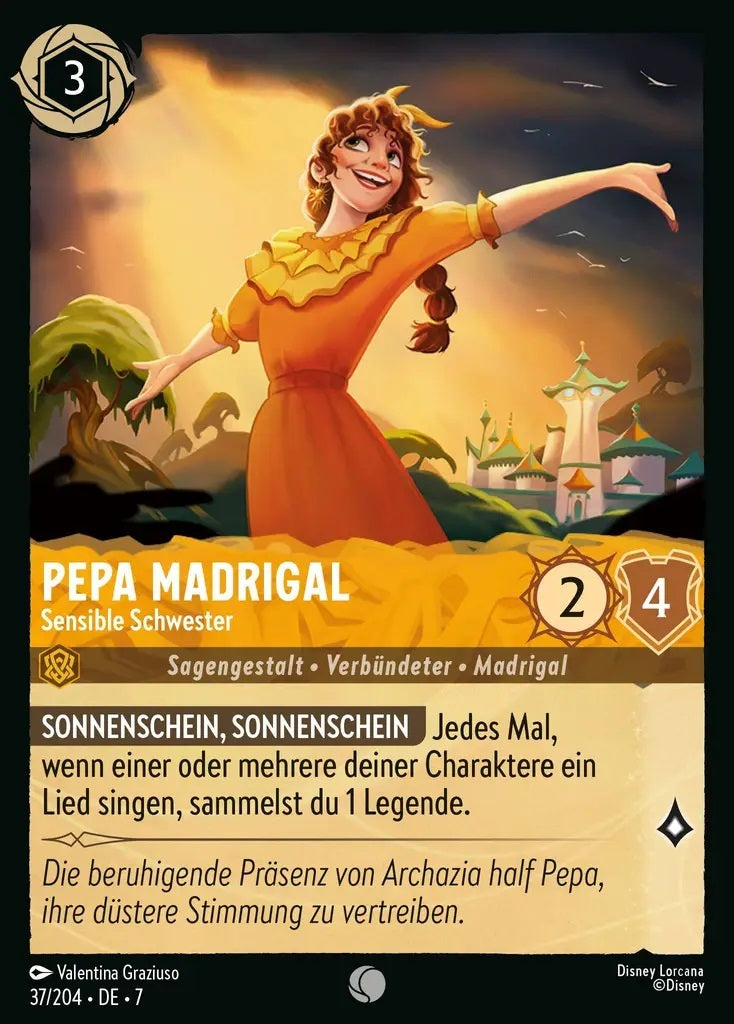 Lorcana Archazias Insel 7-037 C Pepa Madrigal Bernstein