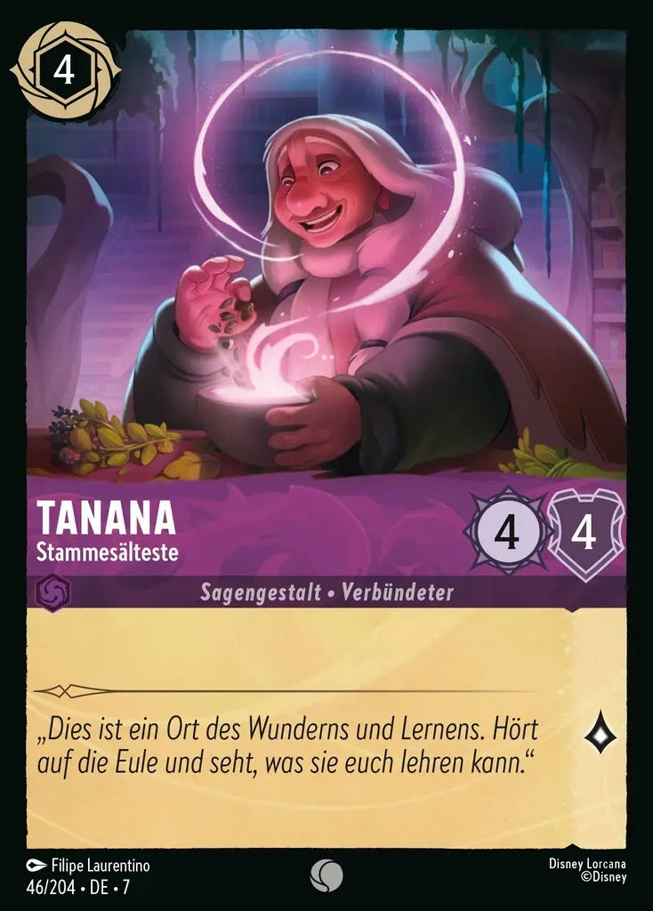 Lorcana Archazias Insel 7-046 C Tanana Amethyst