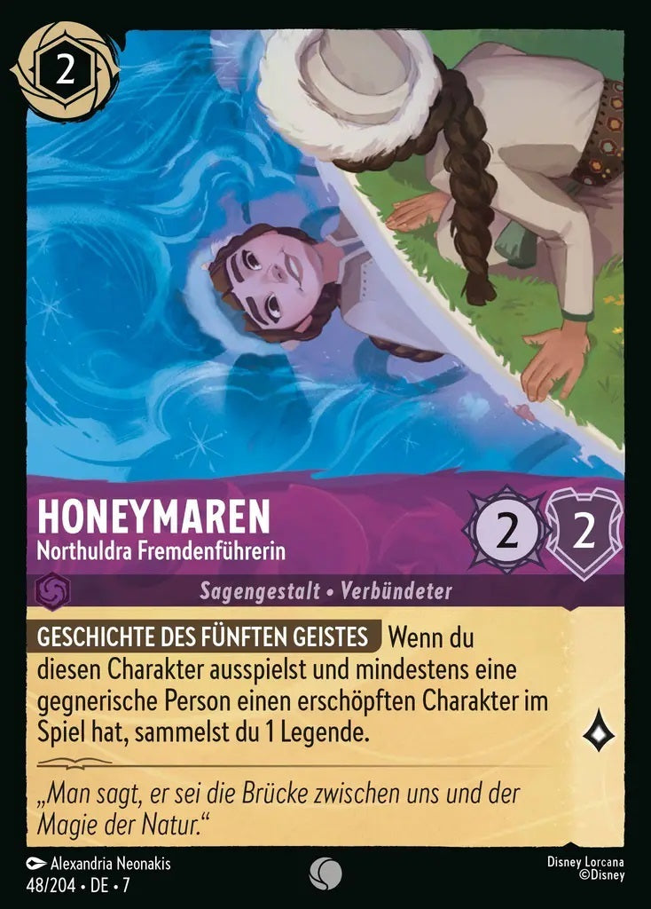 Lorcana Archazias Insel 7-048 C Honeymaren Amethyst