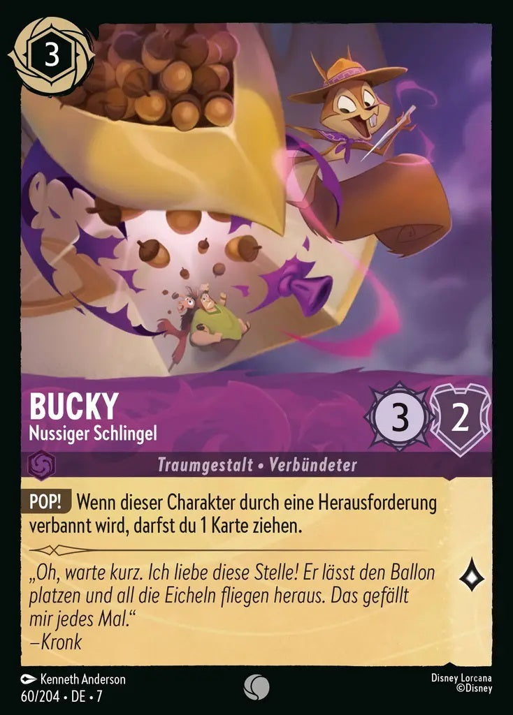 Lorcana Archazias Insel 7-060 C Bucky Amethyst