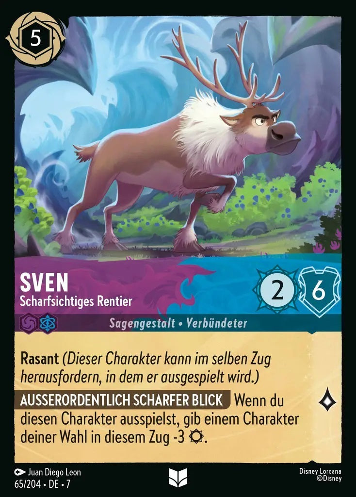 Lorcana Archazias Insel 7-065 UC Sven Amethyst