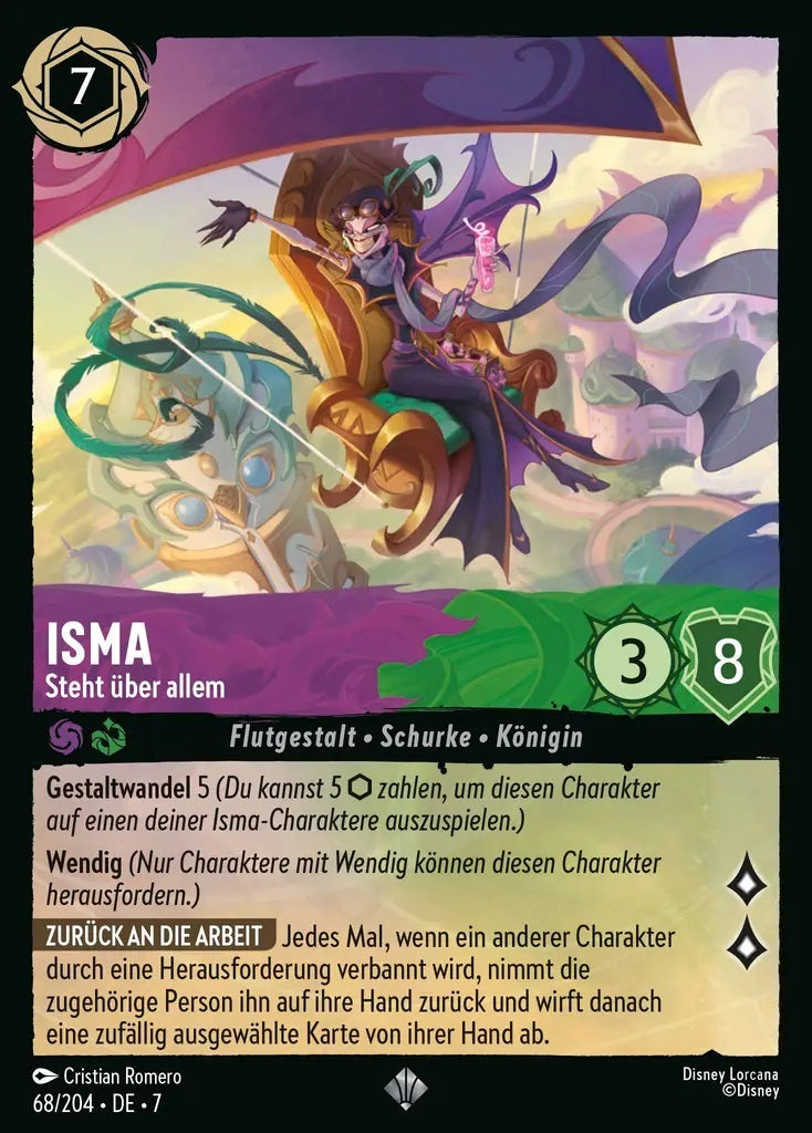 Lorcana Archazias Insel 7-068 SR ISMA Amethyst