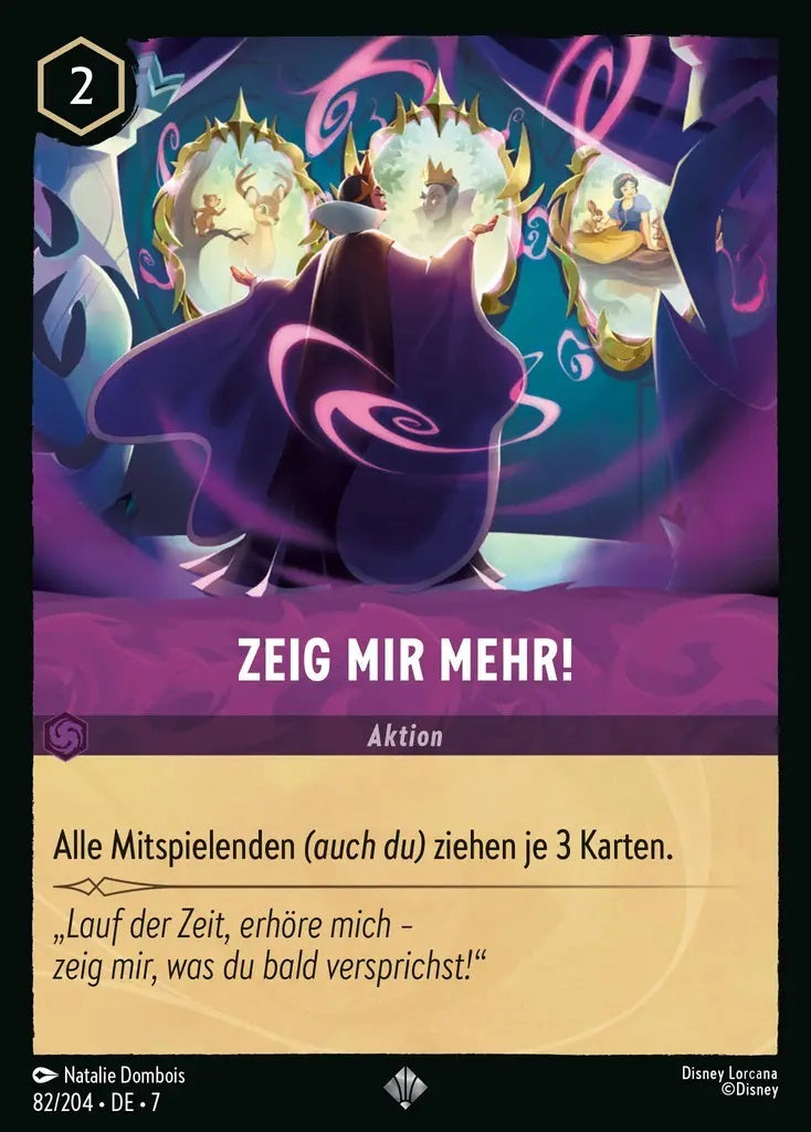 Lorcana Archazias Insel 7-082 SR Zeig mir mehr! Amethyst