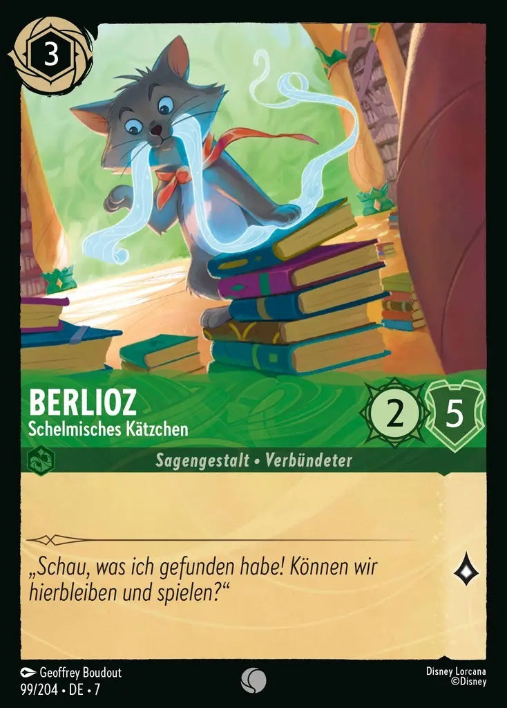 Lorcana Archazias Insel 7-099 C Berlioz Smaragd