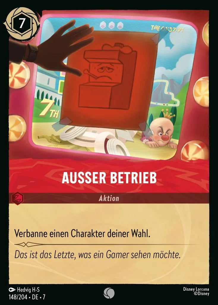 Lorcana Archazias Insel 7-148 C Ausser Betrieb Rubin