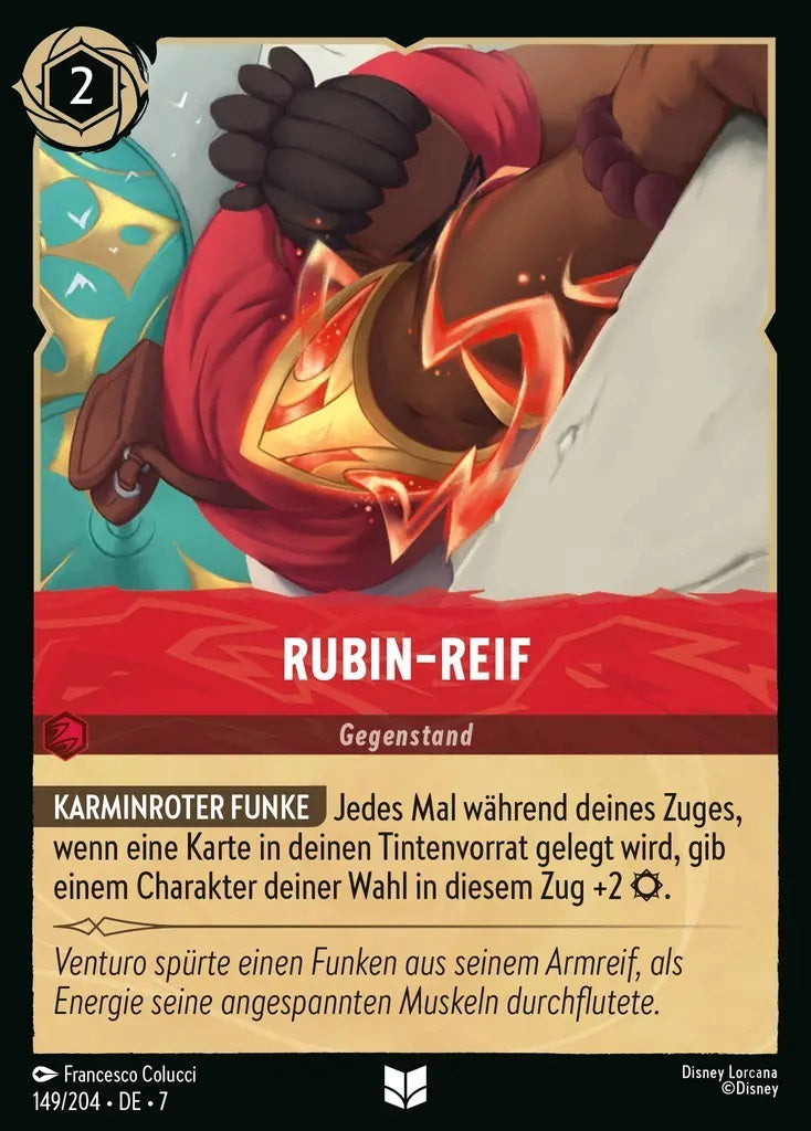 Lorcana Archazias Insel 7-149 UC Rubin-Reif Rubin