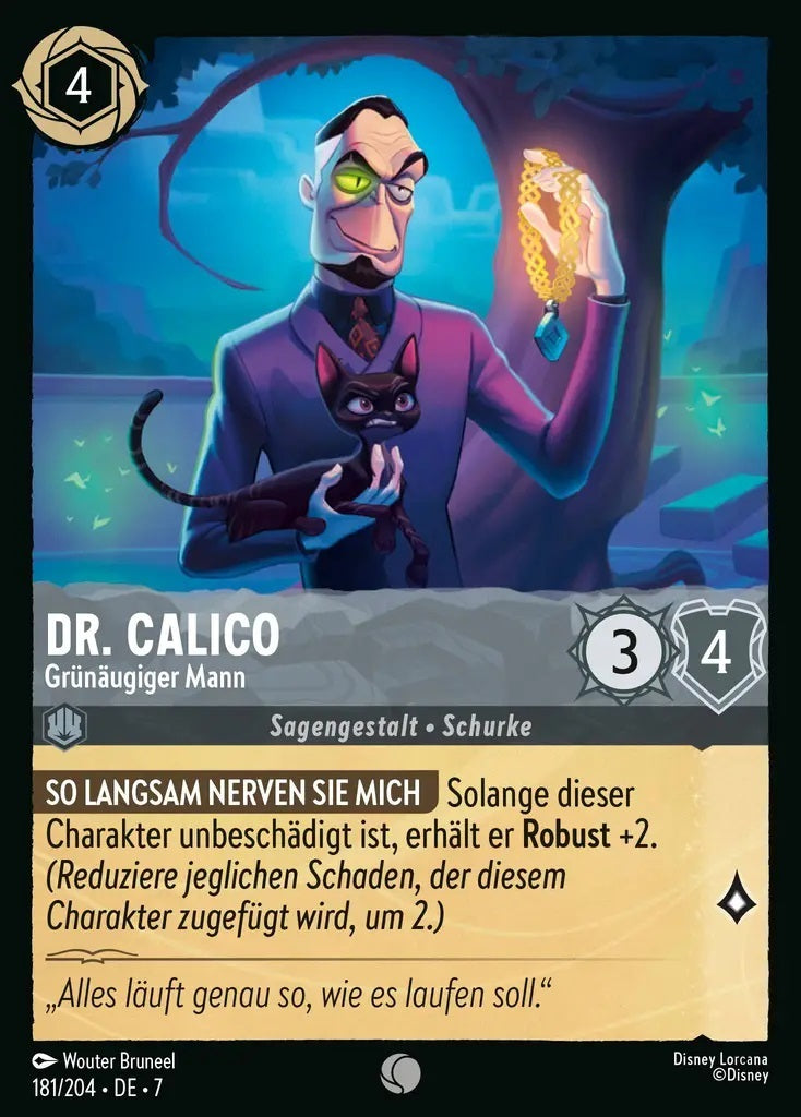 Lorcana Archazias Insel 7-181 C Dr. Calico Stahl