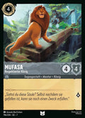 Lorcana Archazias Insel 7-196 UC Mufasa Stahl