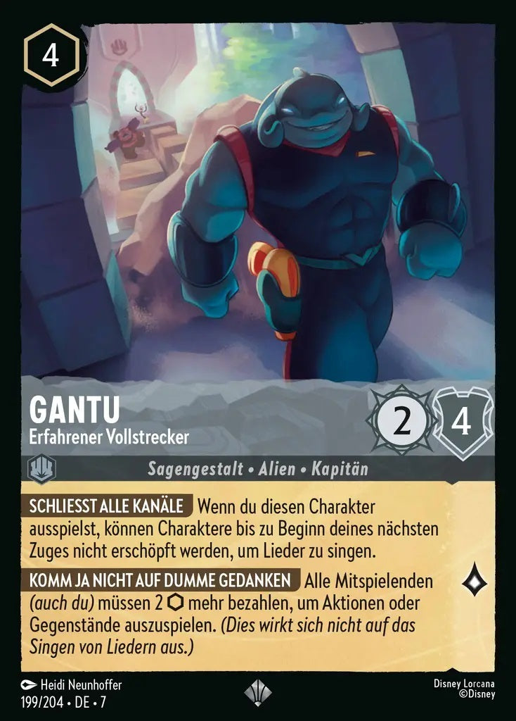 Lorcana Archazias Insel 7-199 SR Gantu Stahl