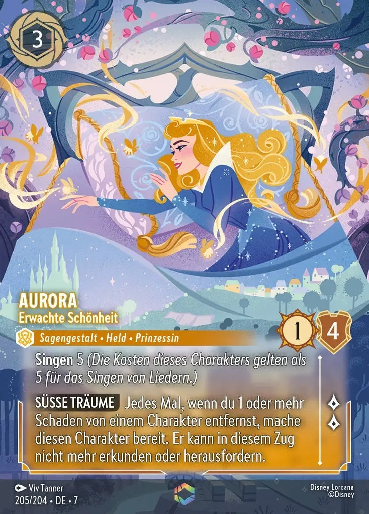 Lorcana Archazias Insel 7-205 Verzaubert Aurora Bernstein