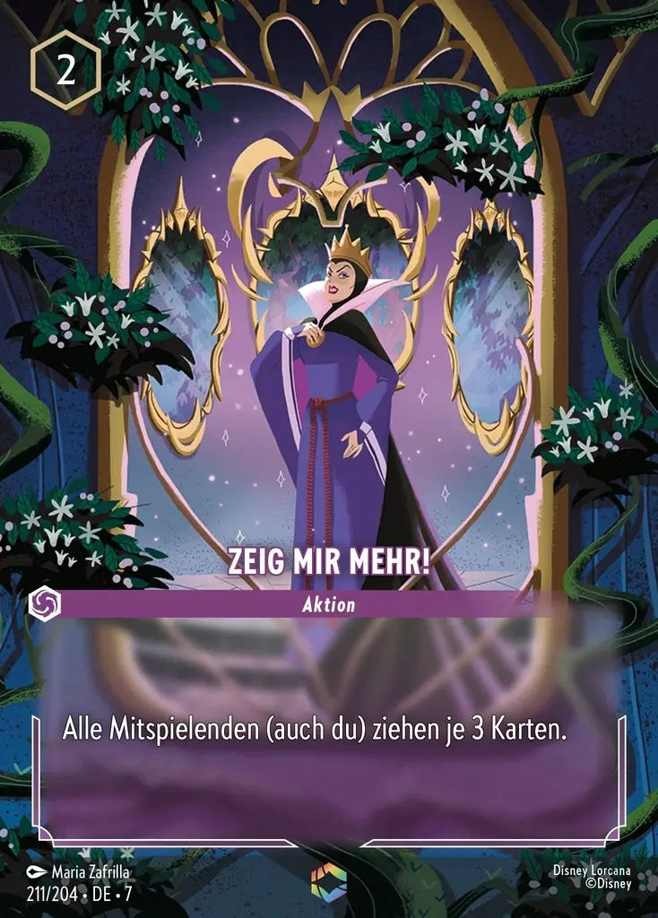 Lorcana Archazias Insel 7-211 Verzaubert Zeig mir mehr! Amethyst