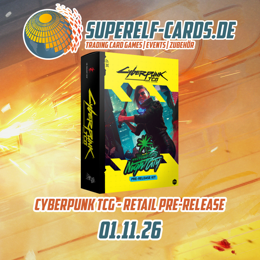 01.11.26 - Cyberpunk TCG - Retail Pre-Release