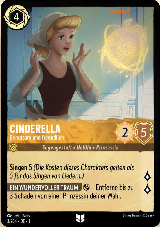 Lorcana Kapitel 1-003 UC Cinderella Bernstein