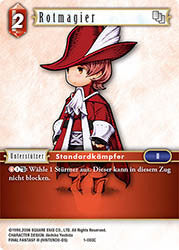 Final Fantasy Opus 1-003 C Rotmagier Feuer