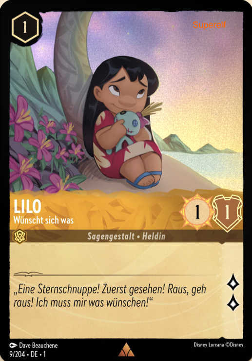 Lorcana Kapitel 1-009 R Lilo Bernstein