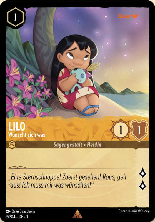 Lorcana Kapitel 1-009 R Lilo Bernstein