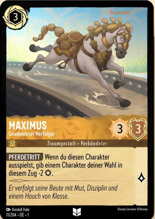 Lorcana Kapitel 1-011 UC Maximus Bernstein