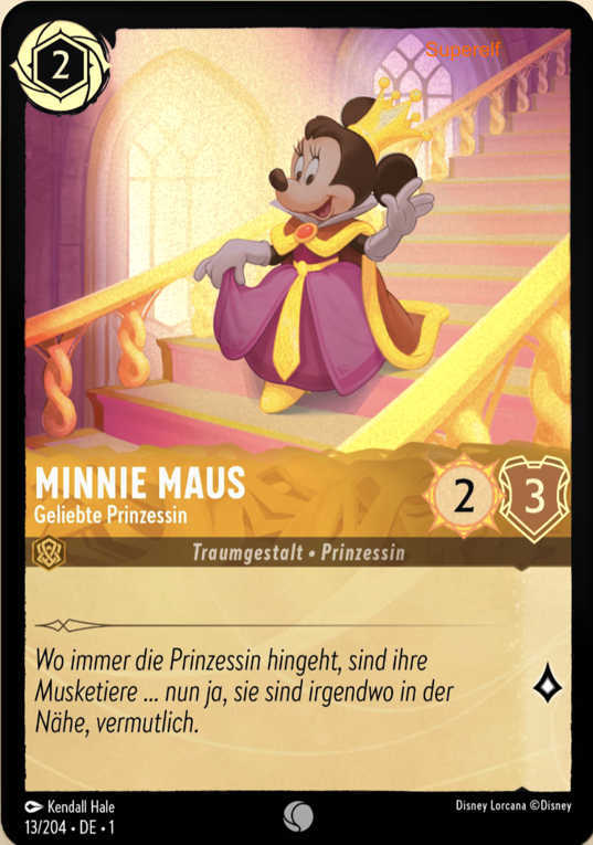 Lorcana Kapitel 1-013 C Minnie Maus Bernstein