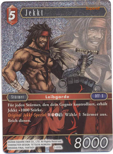 Final Fantasy Opus 1-015 L Jekkt Feuer